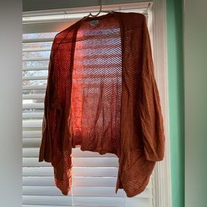 Rust Colored Cardigan Size Large